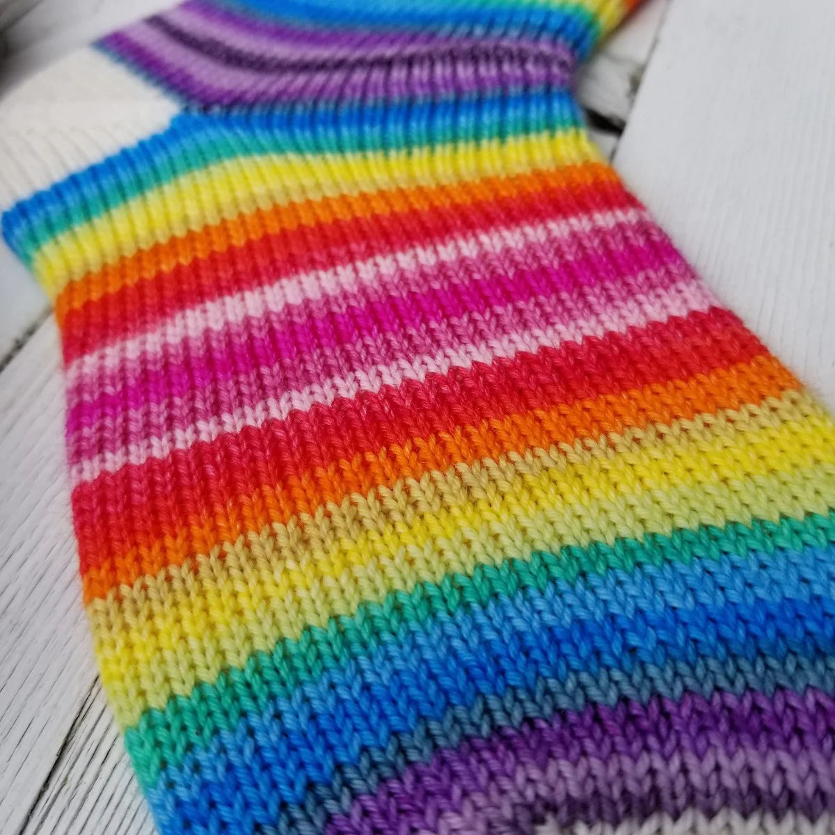 Must stash; Sock; rainbow;