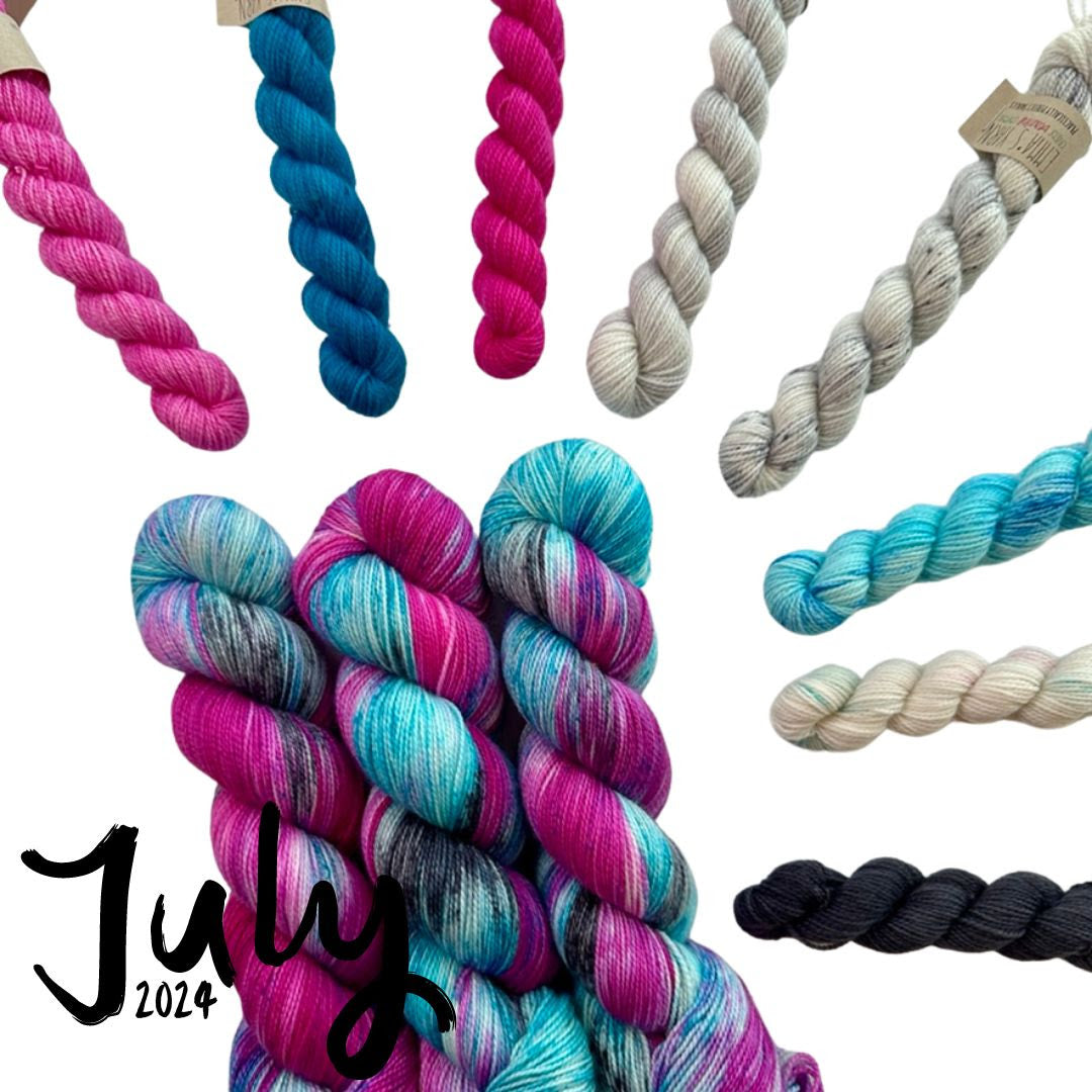 Emmas; Practically Perfect Sock; Crazy beautiful club; july 2024;