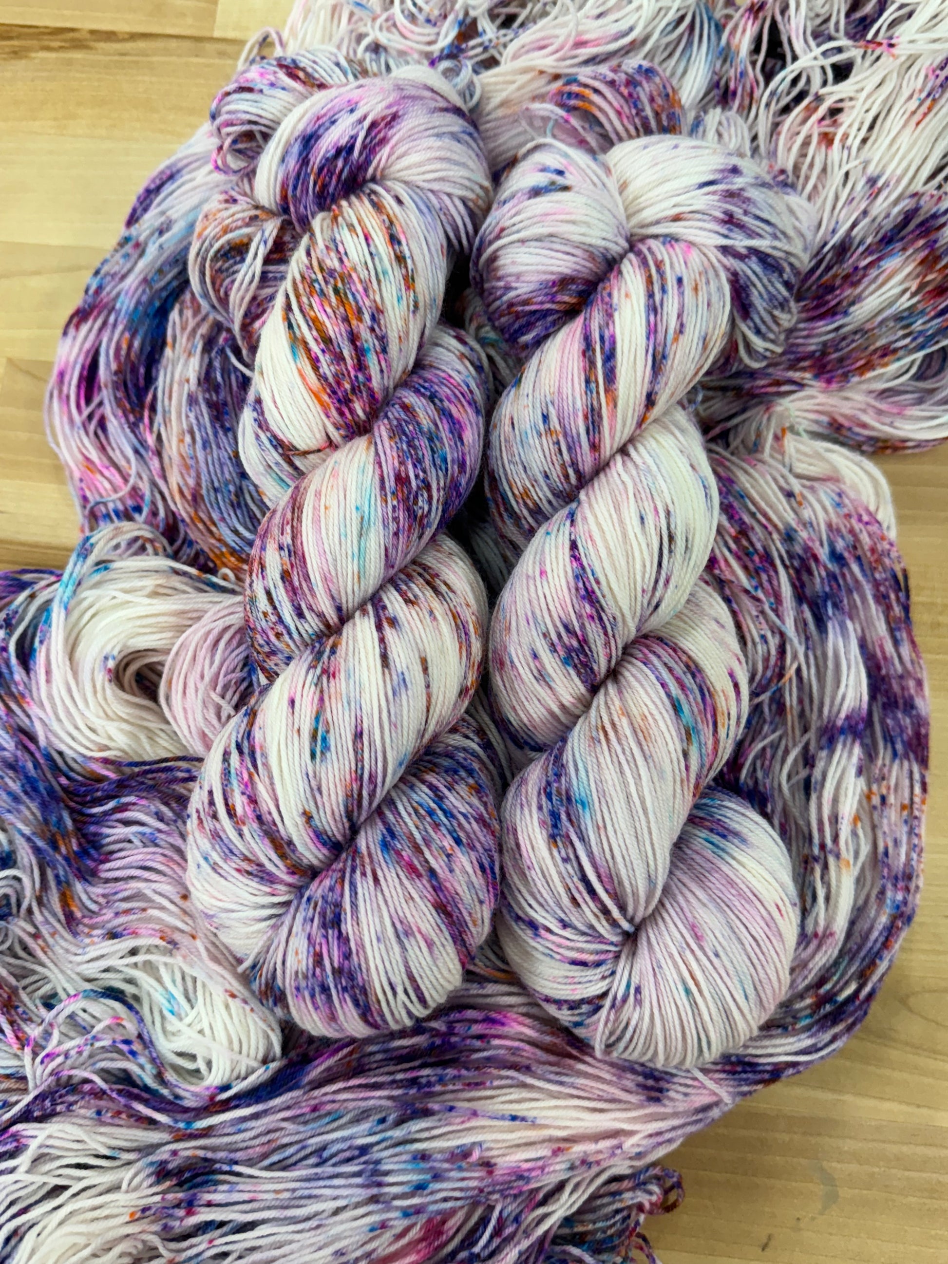 bad sheep yarn; fingering;