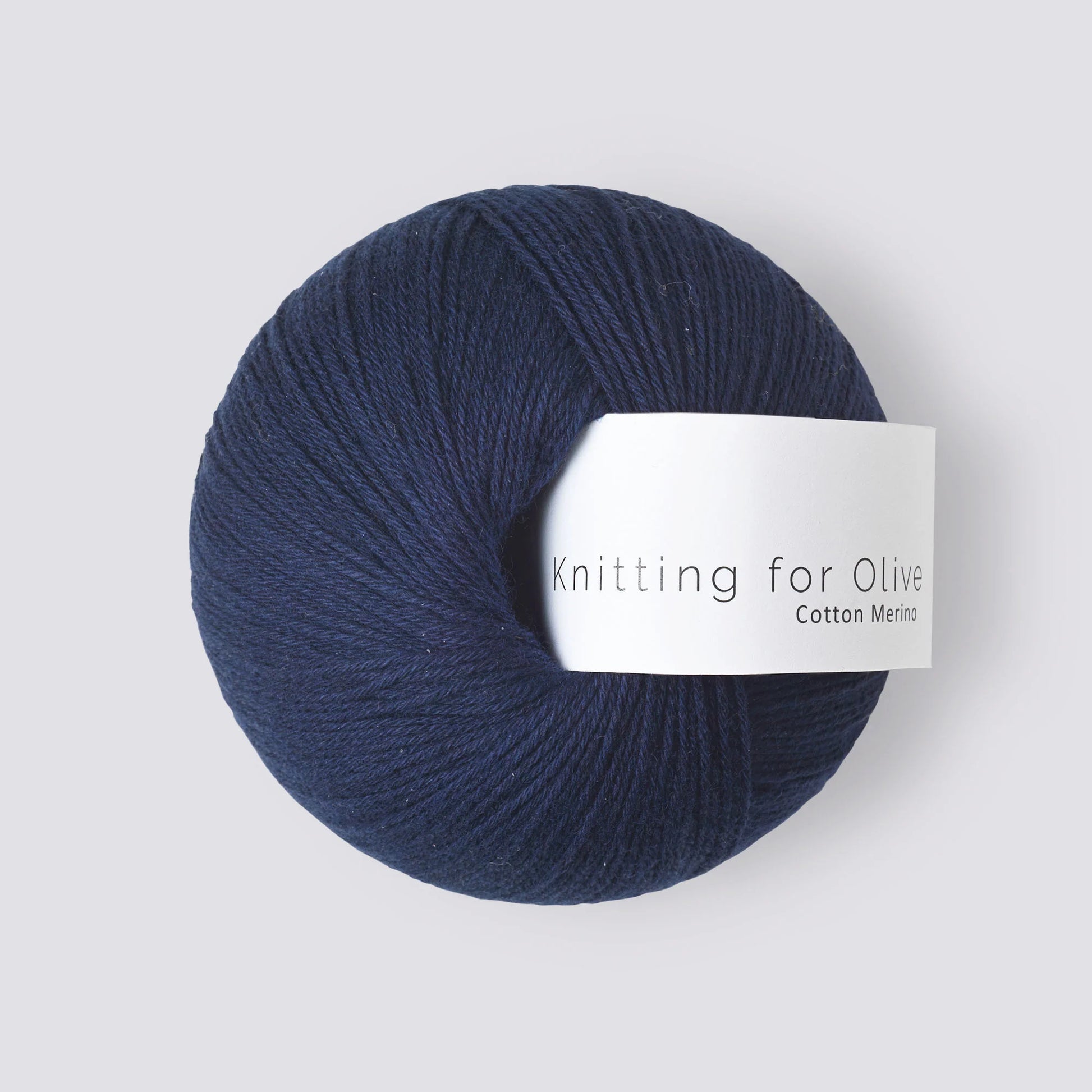 Knitting for Olive; cotton; merino; navy blue;