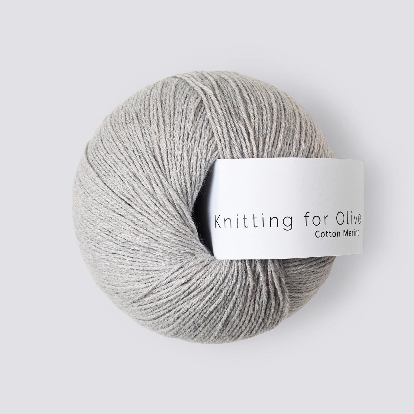 Knitting for Olive; cotton; merino; pearl grey