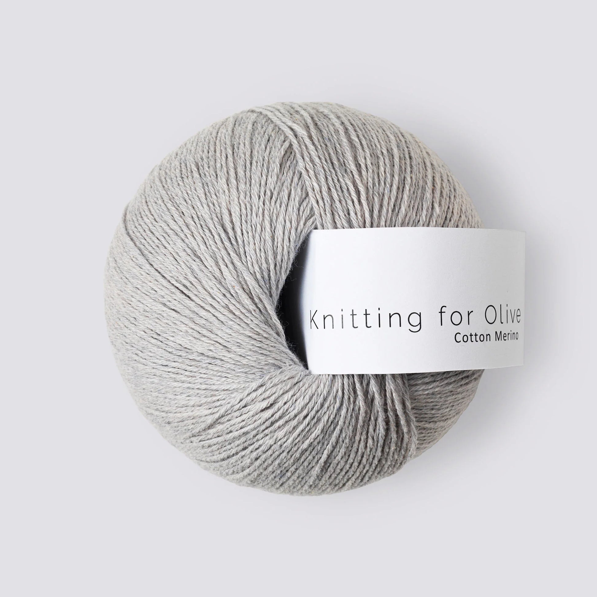 Knitting for Olive; cotton; merino; pearl grey