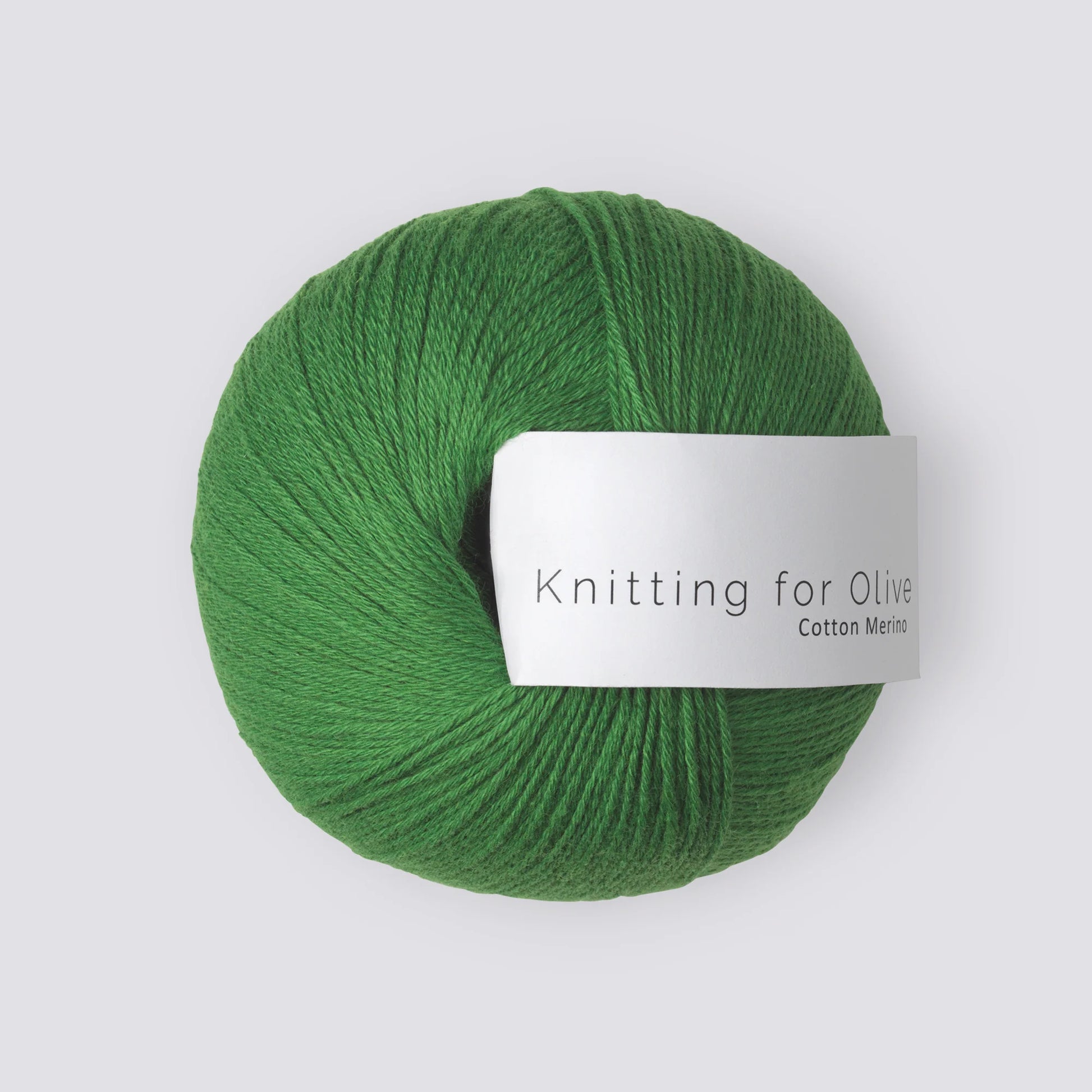 Knitting for Olive; cotton; merino; clover green;