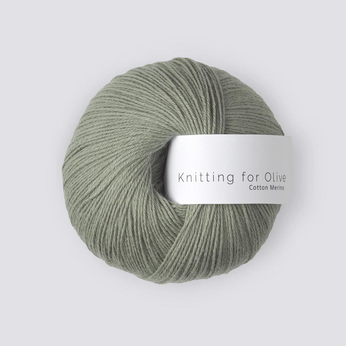 Knitting for Olive; cotton; merino; dusty artichoke;