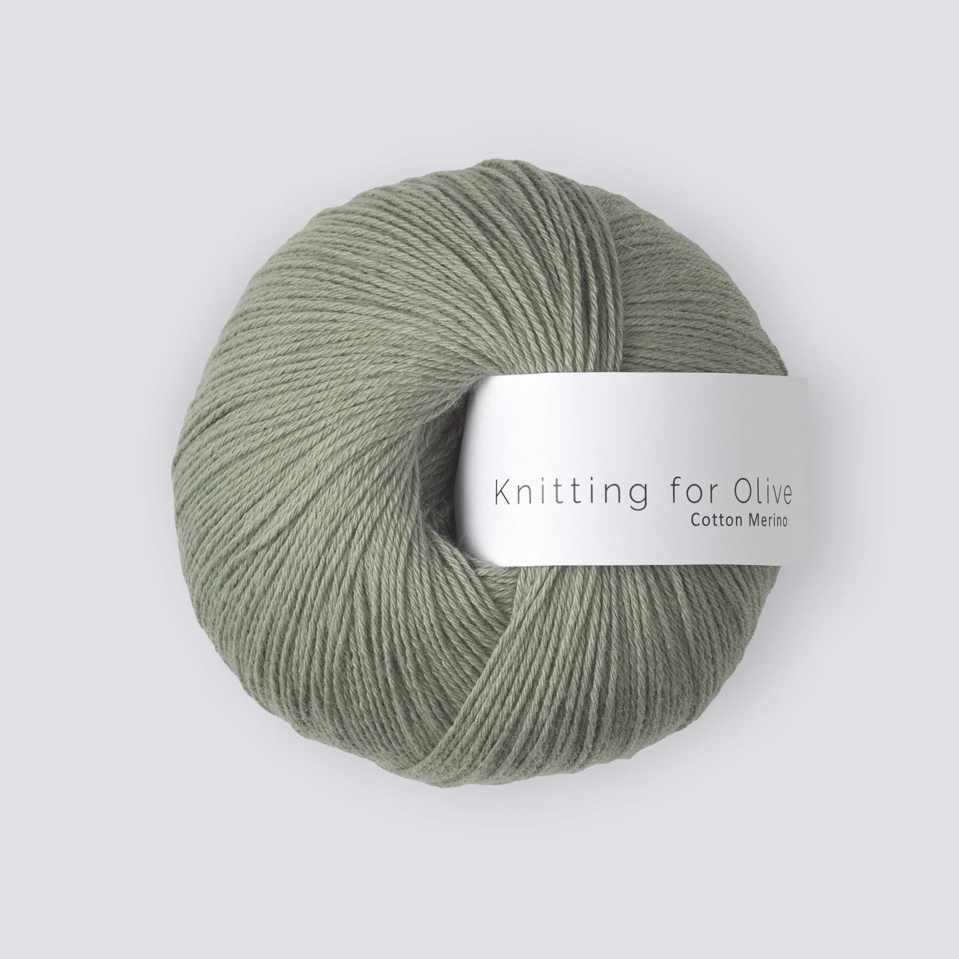 Knitting for Olive; cotton; merino; dusty artichoke;