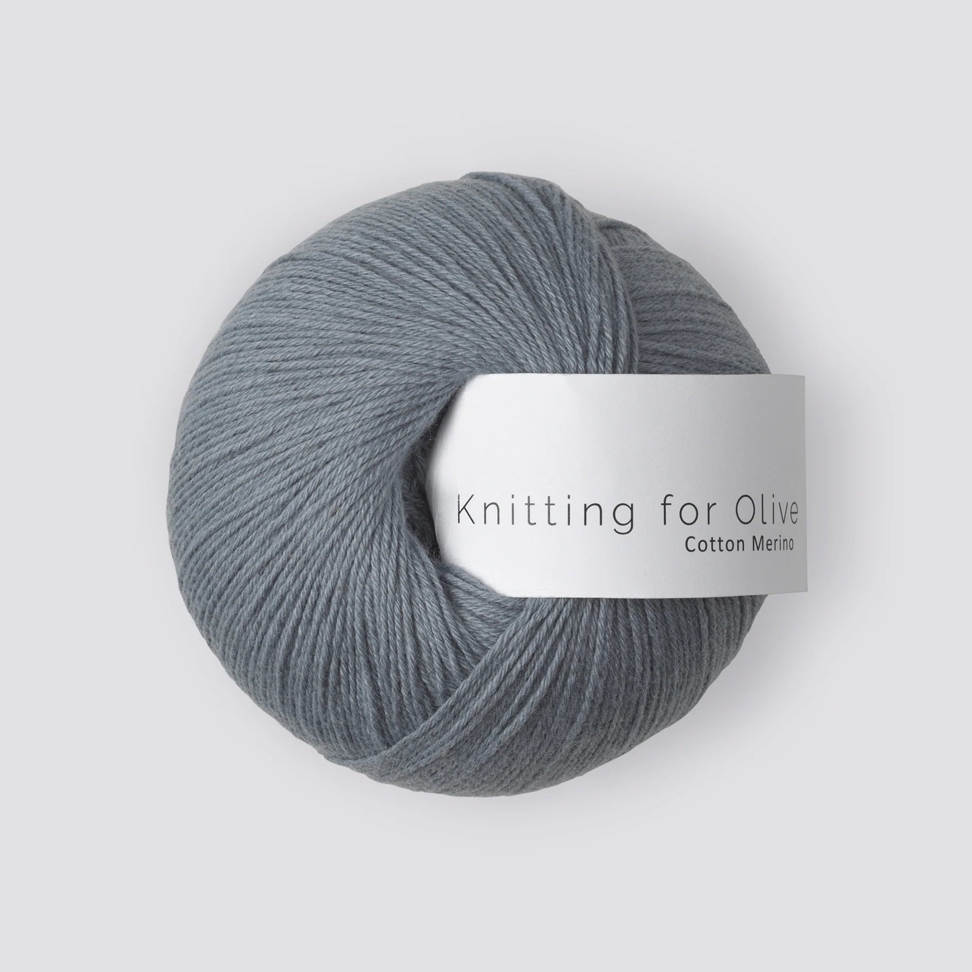 Knitting for Olive; cotton; merino; elephant blue;