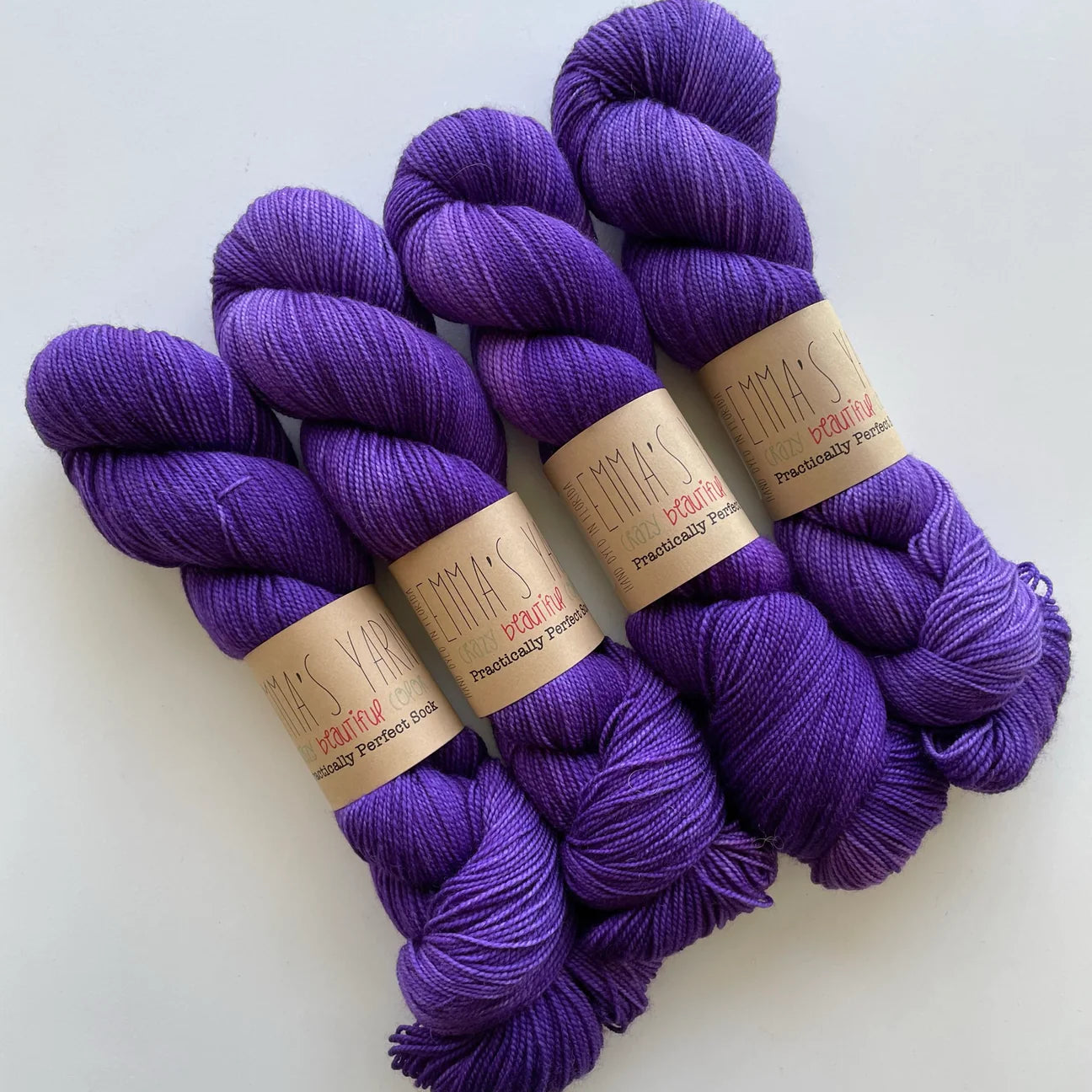 Emmas yarn; Practically perfect Sock; crown jewel