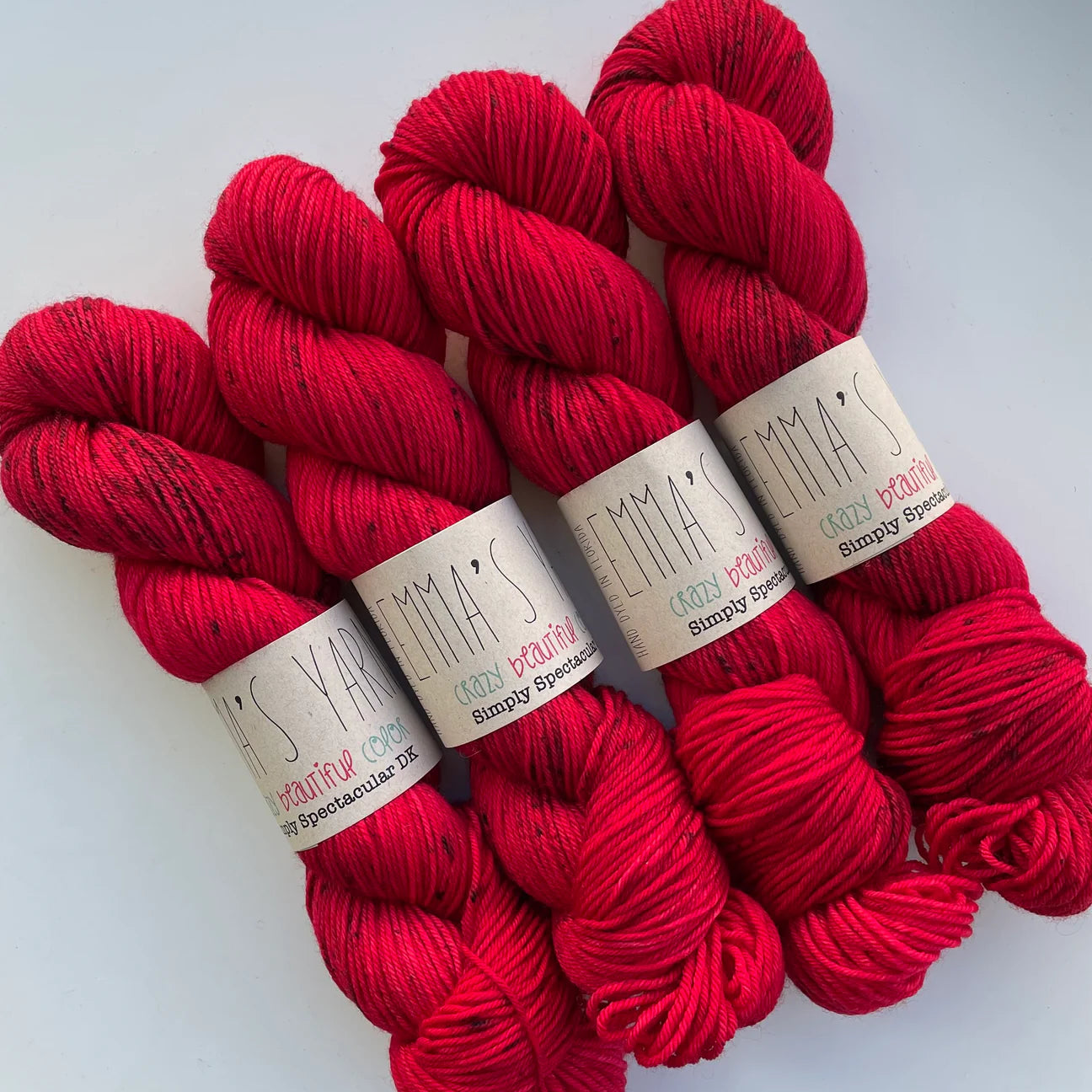 Emmas yarn; Simply Spectacular DK; Floor is Lava;