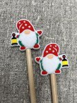 Minnie & Purl; Stitch Stoppers; Gnome;