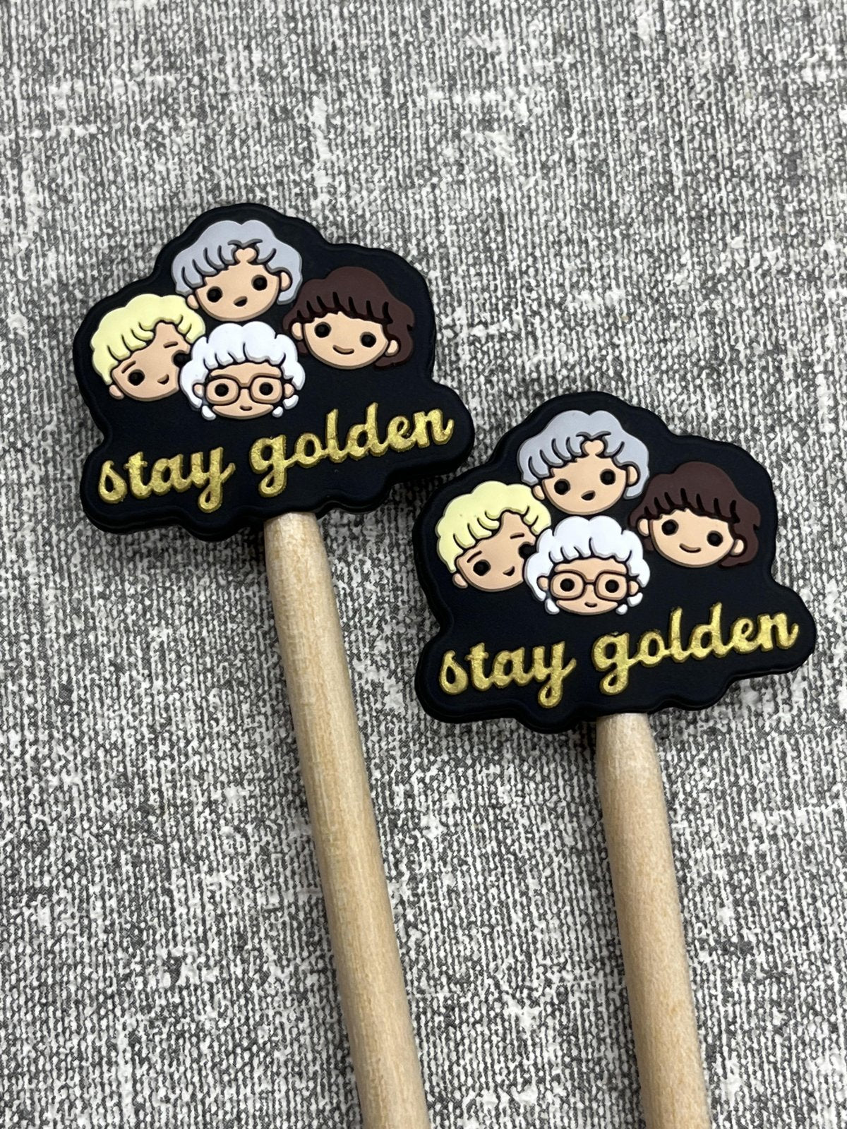 Minnie & Purl; Stitch Stoppers; Golden Girls;