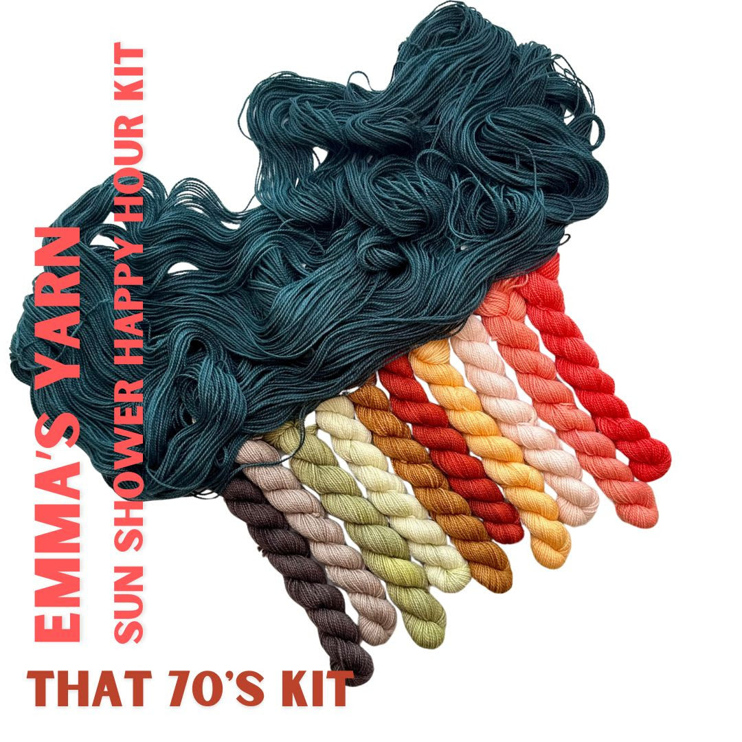 Emmas; Sun Shower Happy Hour; Kit; Wrap; That 70s;