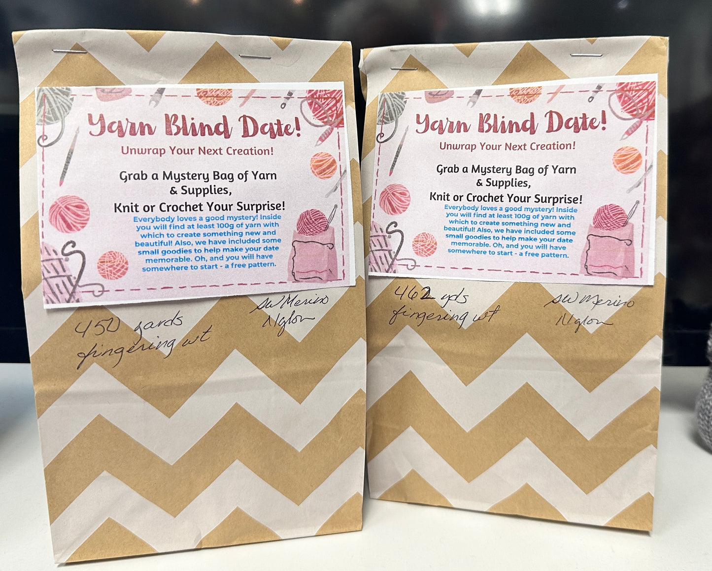 YARN BLIND DATE BAG