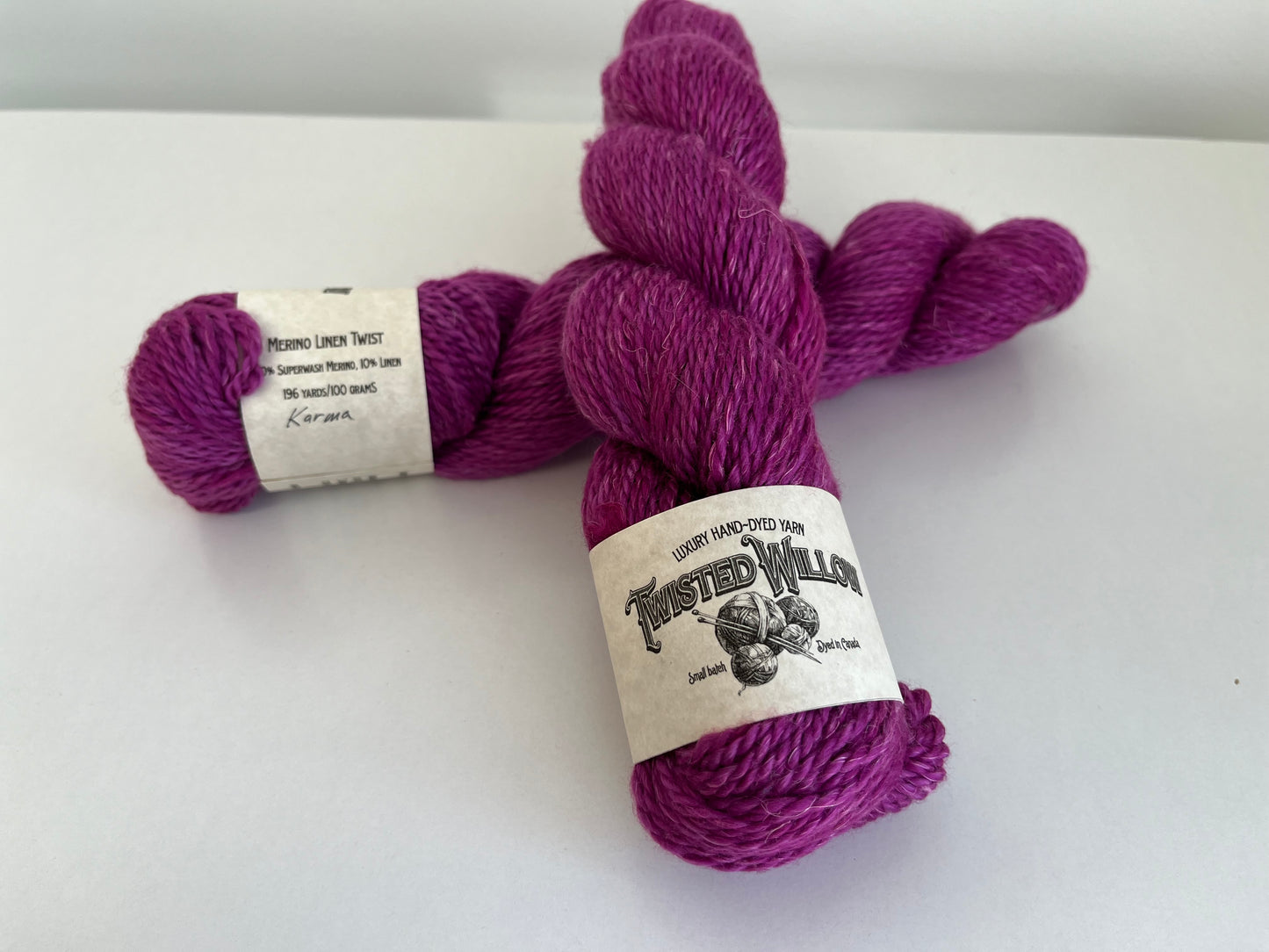Twisted Willow Merino Linen Twist