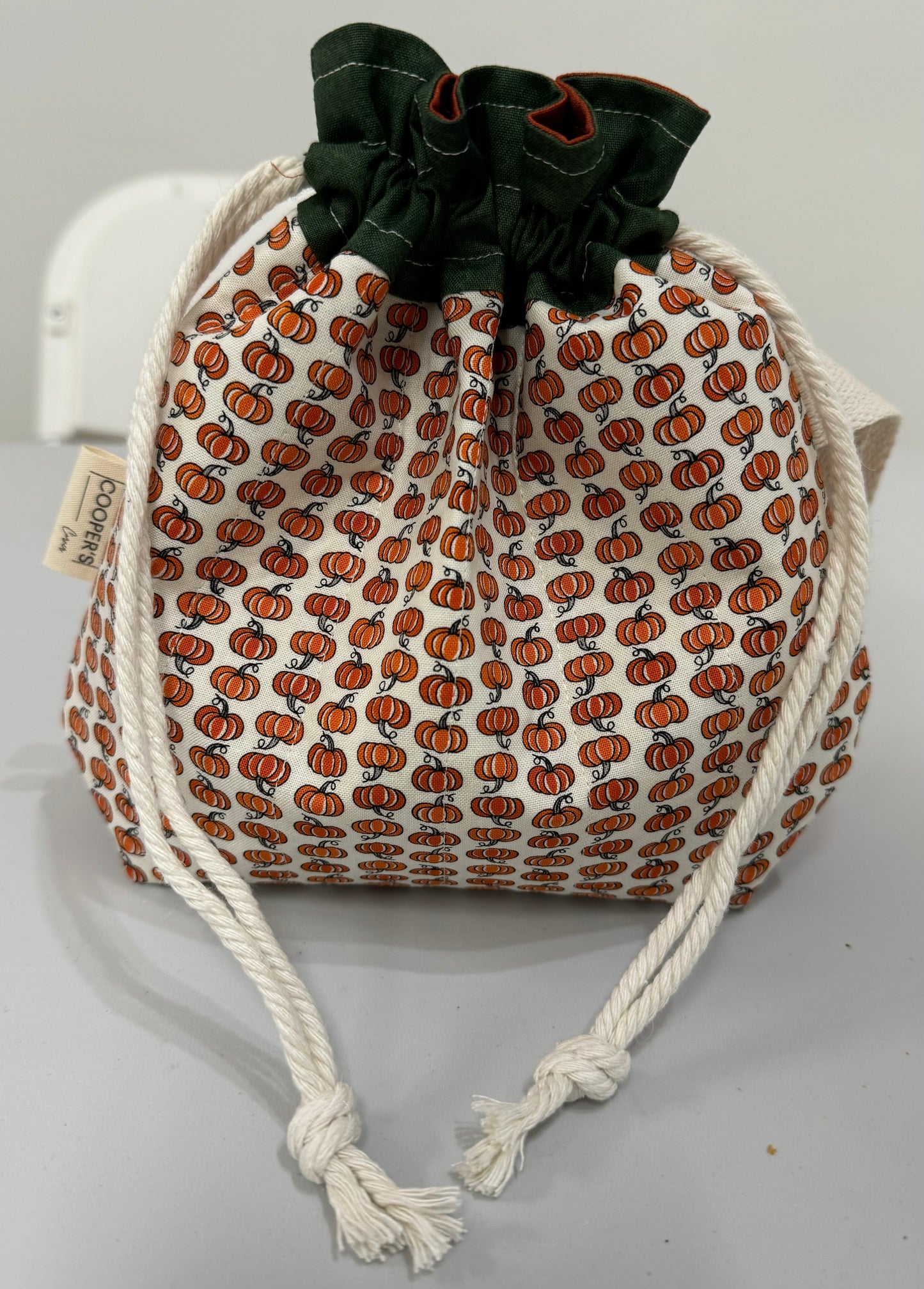 Project Bags by Cooper's Corner; Drawstring Pumpkins