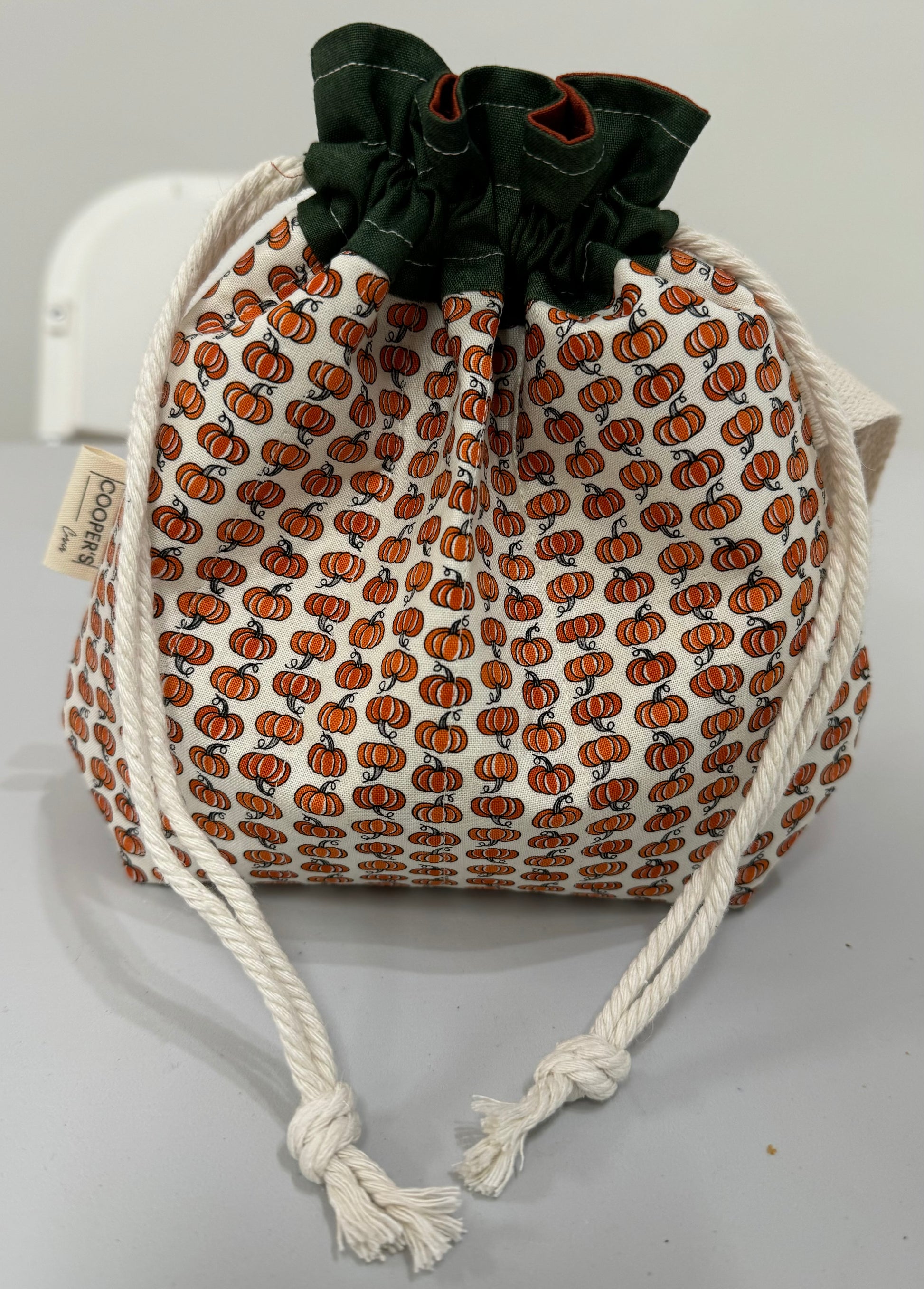 Project Bags by Cooper's Corner; Drawstring Pumpkins