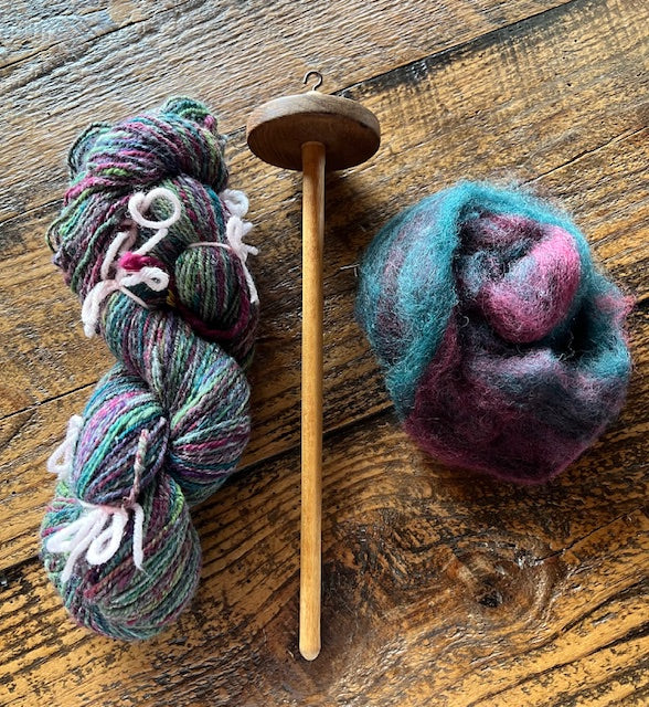 Drop Spindle Class with Stacy! February 14, 2026