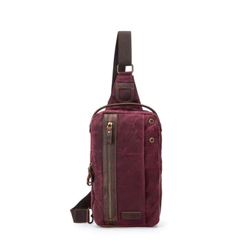 Della Q; Maker's Mini Messenter; Storage; Maker's Canvas; red;