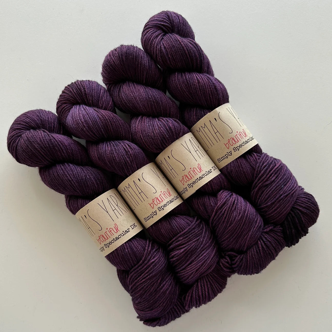 Emmas yarn; Simply Spectacular DK;  Nightshade
