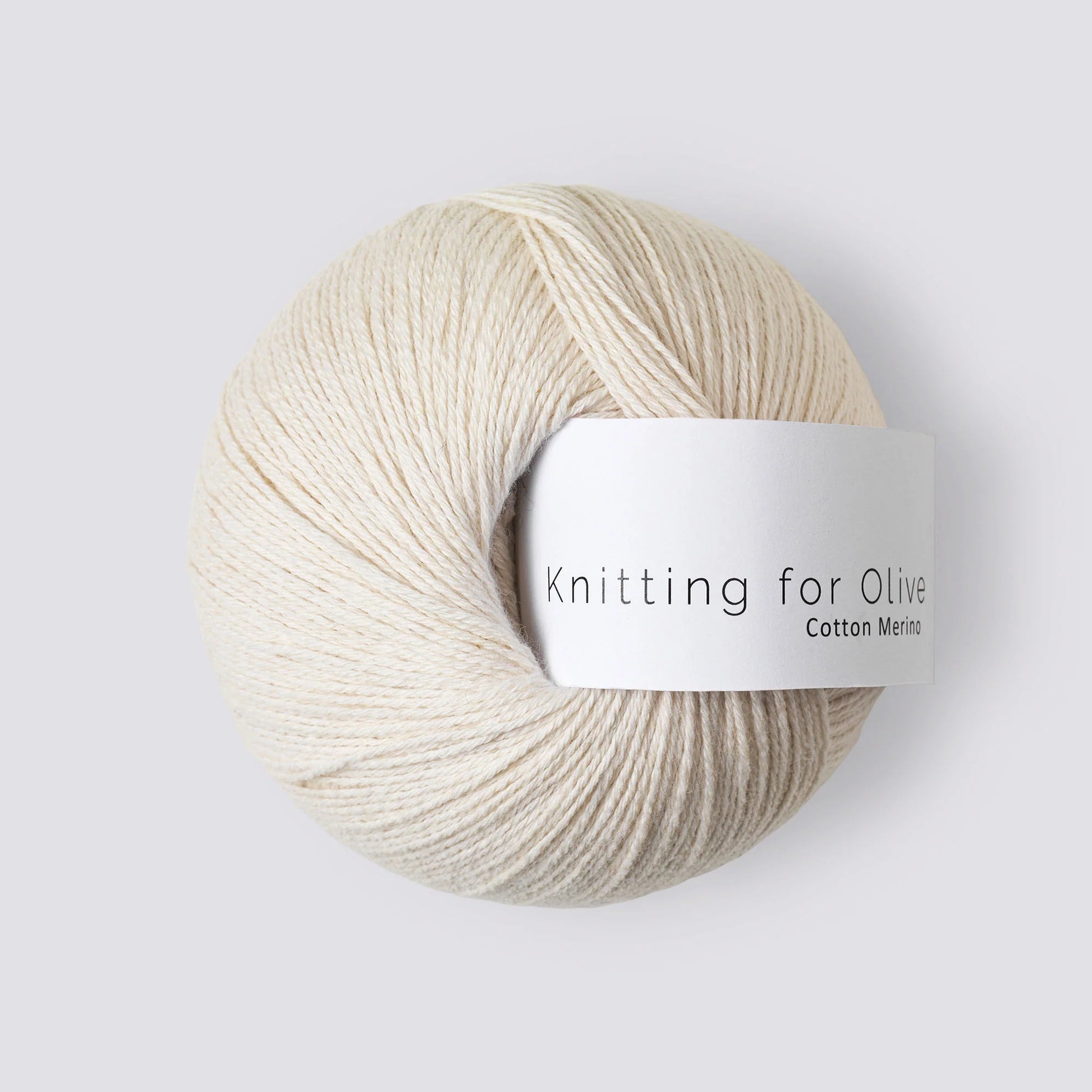 Knitting for Olive; cotton; merino; cream;