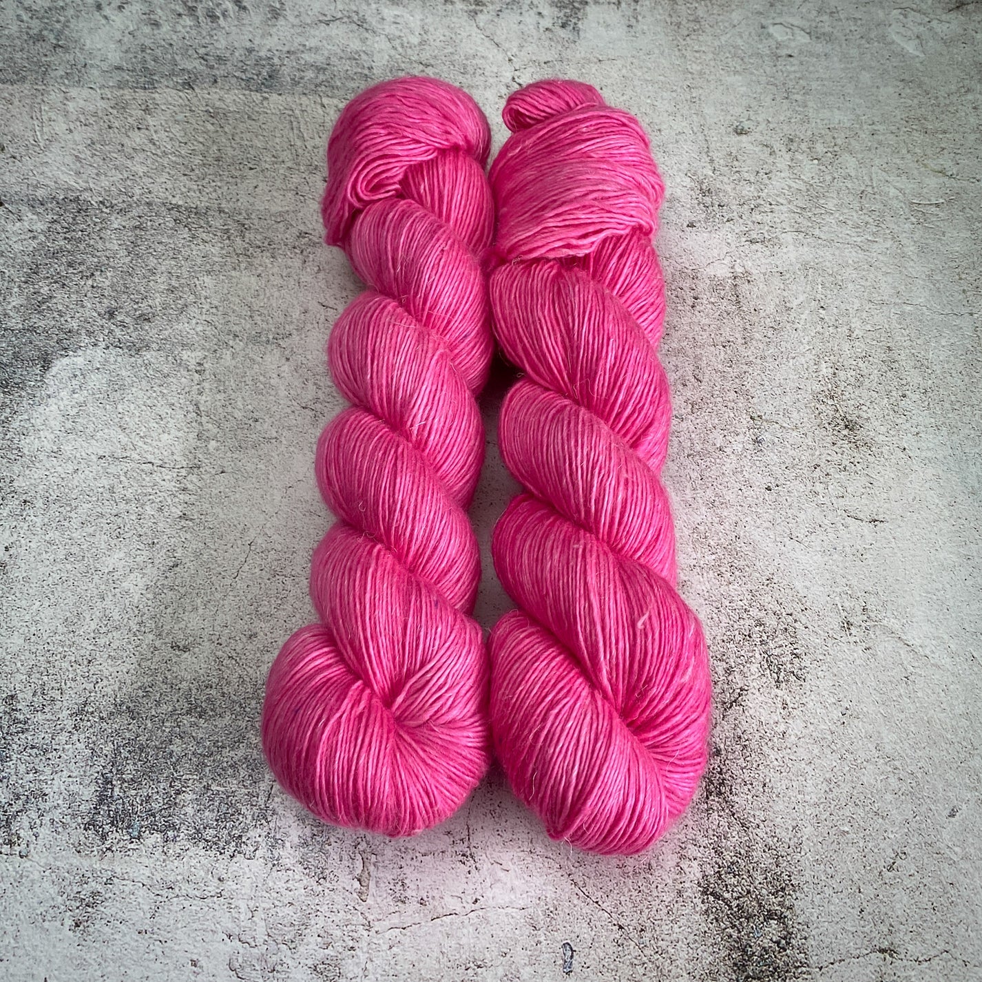 Twisted Willow Yarn; Pink Pop; Linen Singles