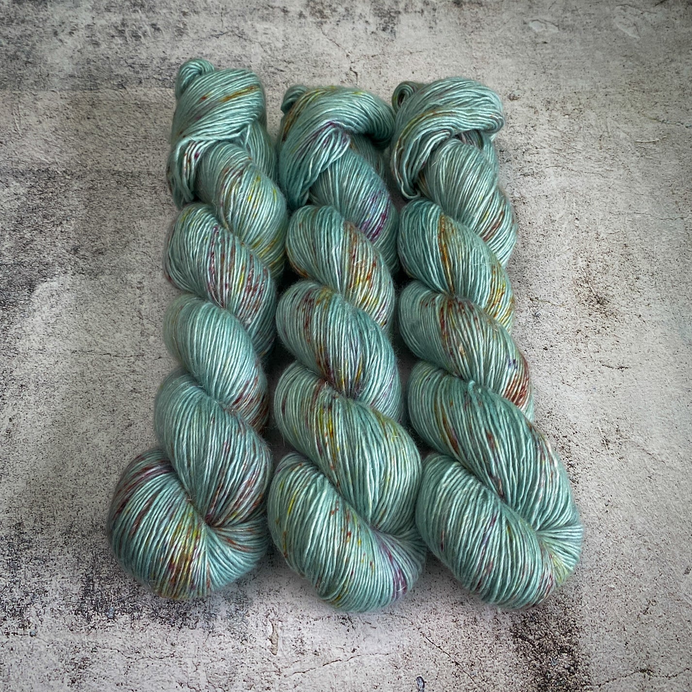 Twisted Willow Yarn; Robins Egg; Linen Singles