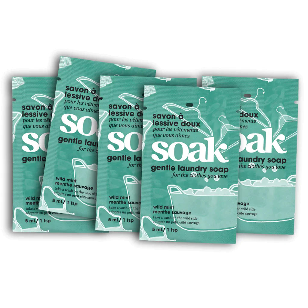 Soak Wool Wash; 1tsp single use; Wild Mint