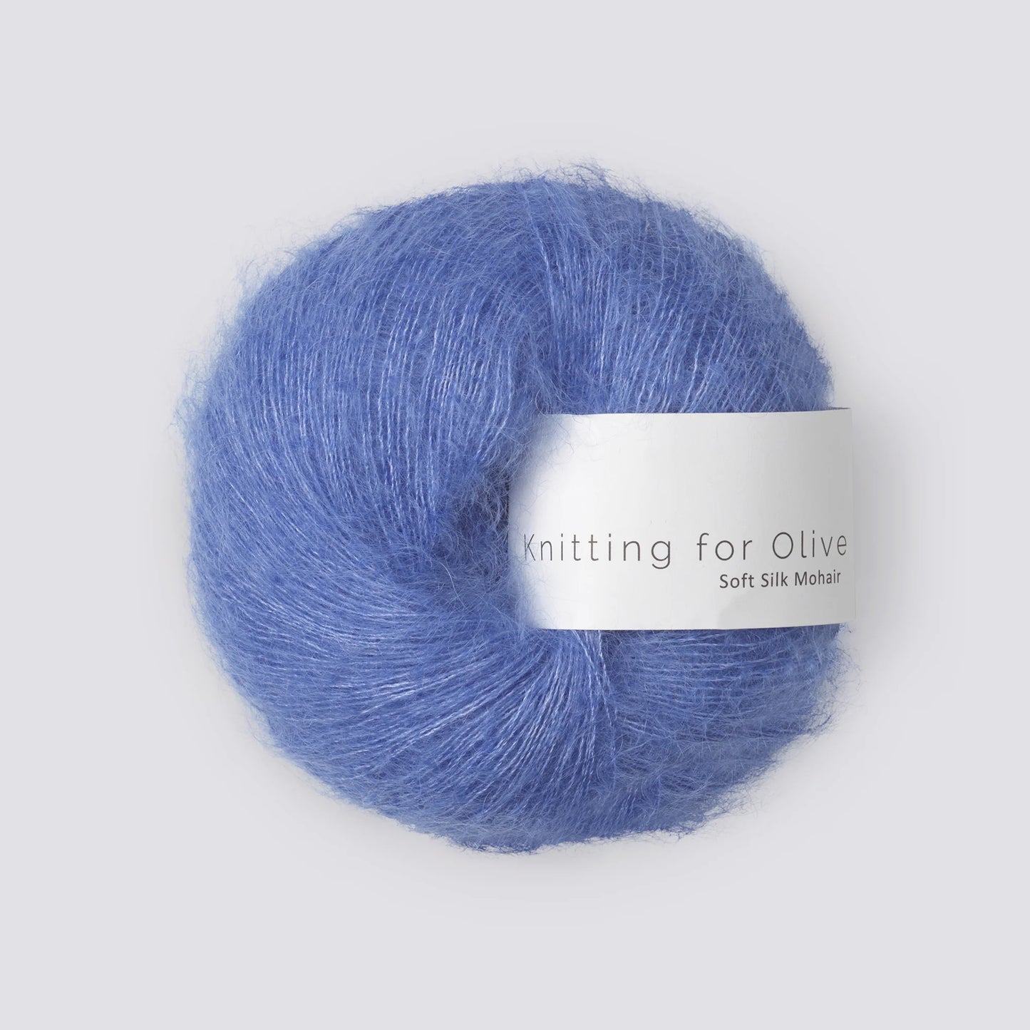 Knitting For Olive; Silk Mohair; lavender blue;