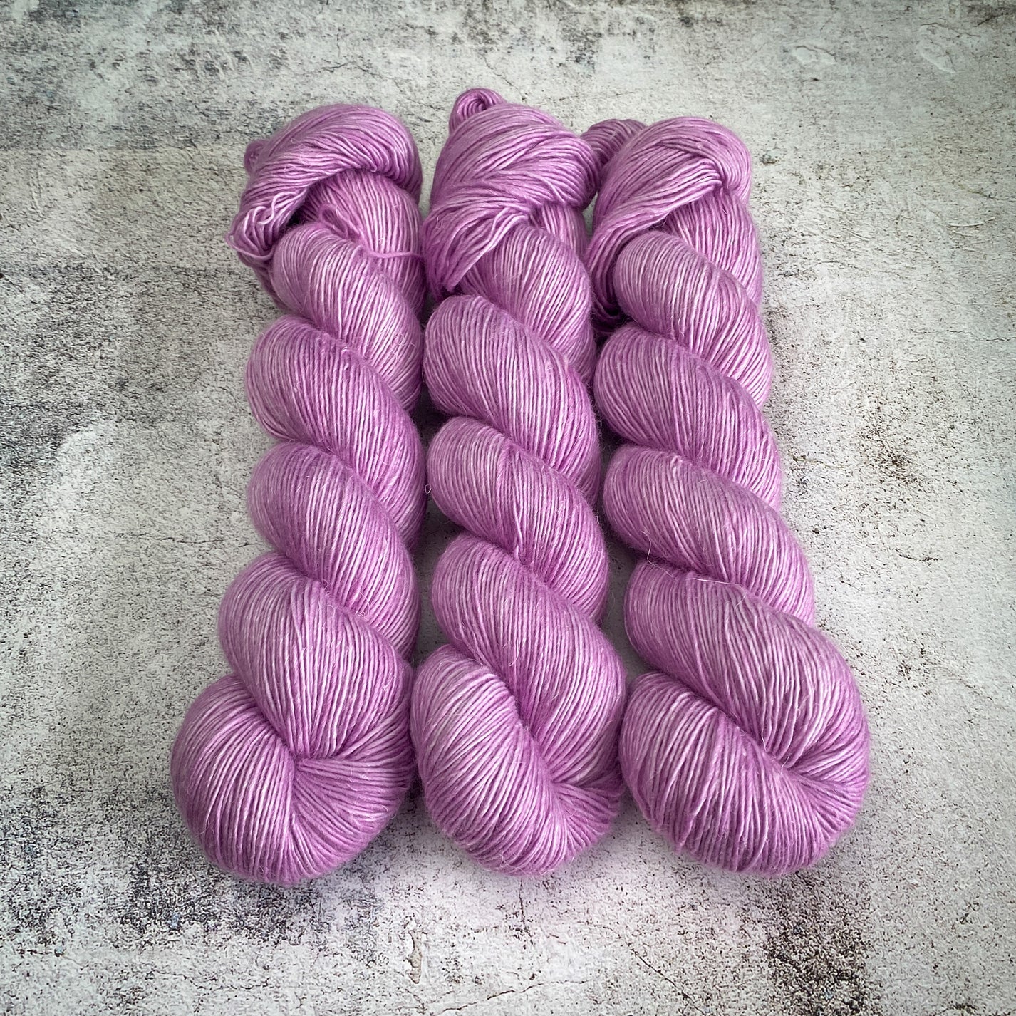 Twisted Willow Yarn; Merino Linen Twist; Sweet Lilac