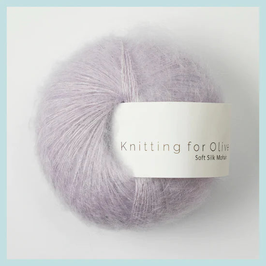 Knitting For Olive; Silk Mohair;  Unicorn Purple;