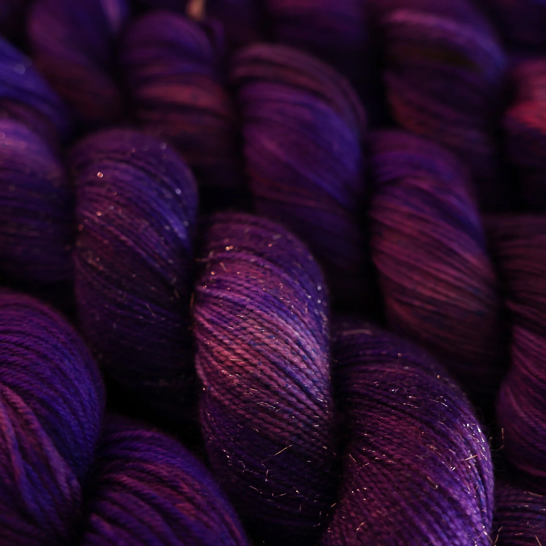 bad sheep yarn; fingering; sparkle; zero gravity;