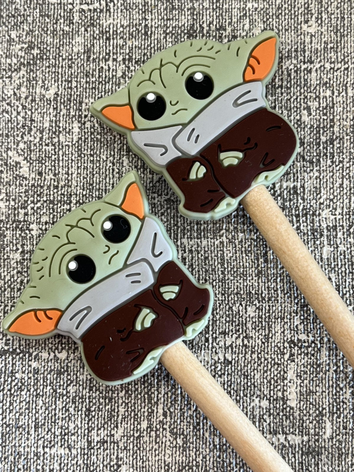 Minnie & Purl; Stitch Stoppers; Baby Yoda;