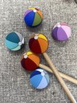 Minnie & Purl; Stitch Stoppers; Beach Balls;