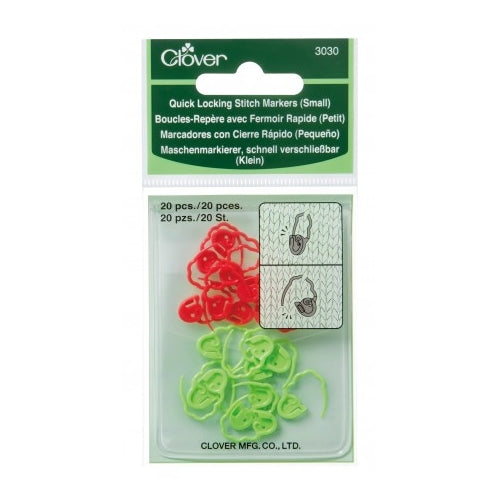 Clover Quick Lock Stitch Markers Small