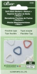 Clover Soft Triangle Stitch Markers - Small
