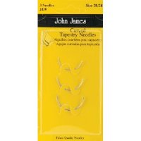 John James Curved Tapestry Needle #20/#24