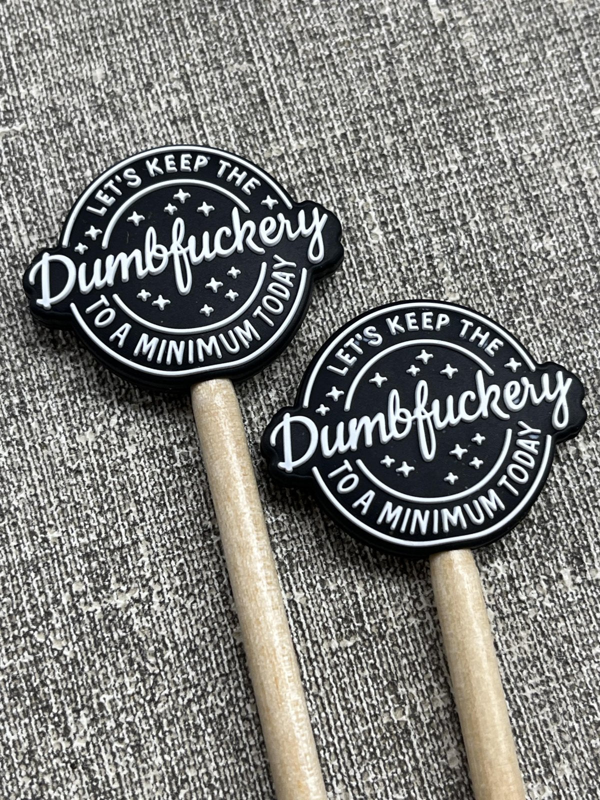Minnie & Purl; Stitch Stoppers; Dumbfuckery;