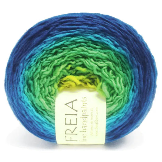 Freia Fibers; yarn bomb; aloha;