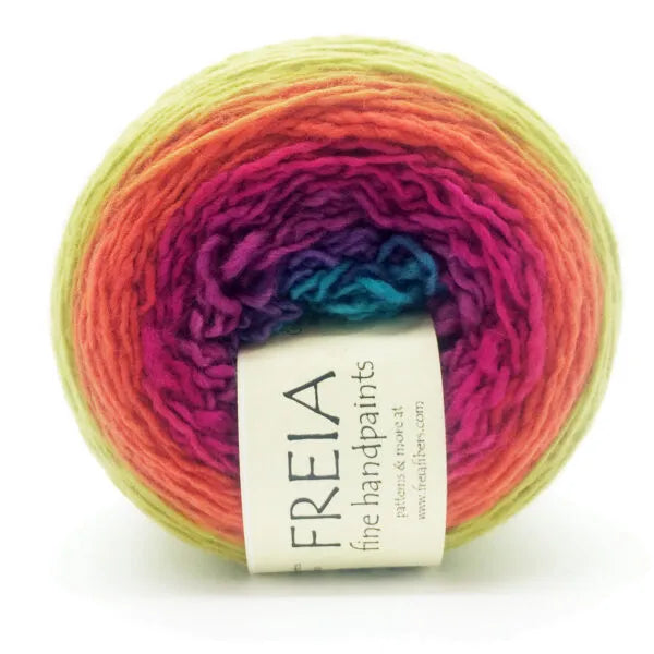 Freia Fibers; shawl ball; dirty hippie;