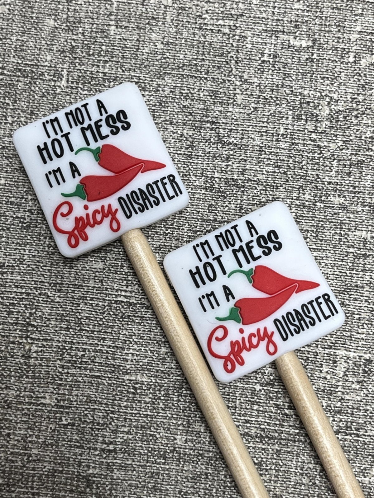 Minnie & Purl; Stitch Stoppers; Hot mess;