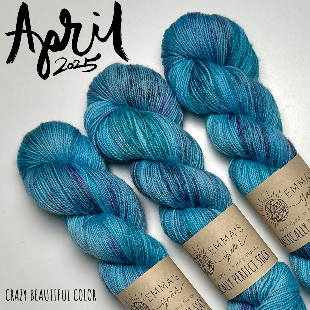 Emmas; Practically Perfect Sock; Crazy beautiful club; April; 2025;