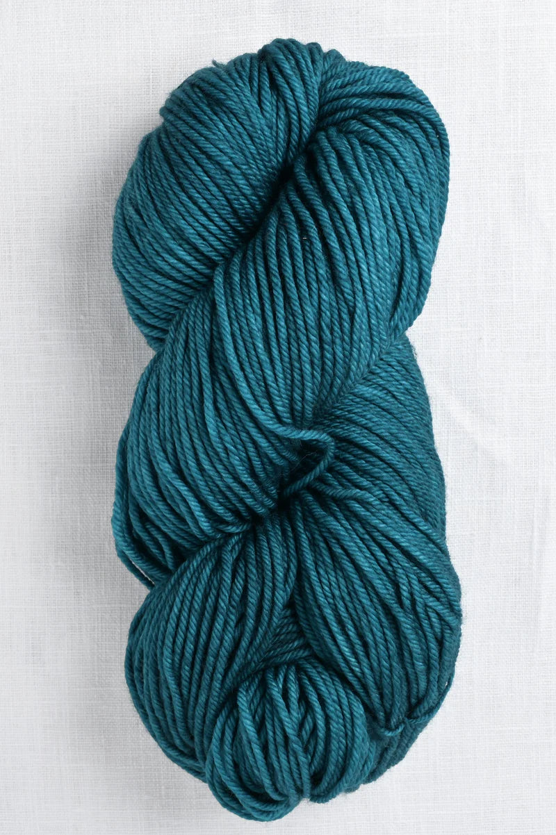 Malabrigo; Rios; teal feather; RIO412;