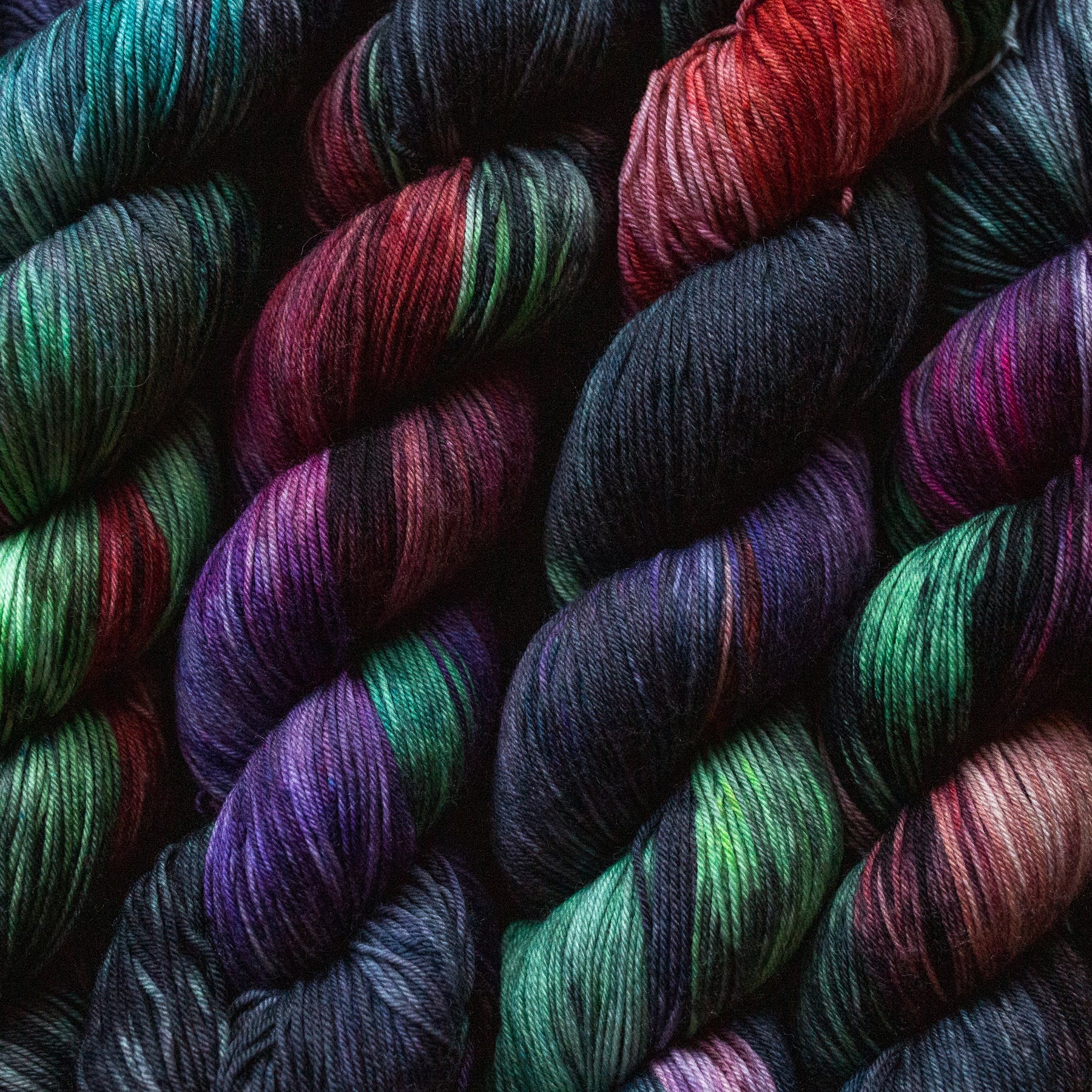 bad sheep yarn; fingering; northern lights;