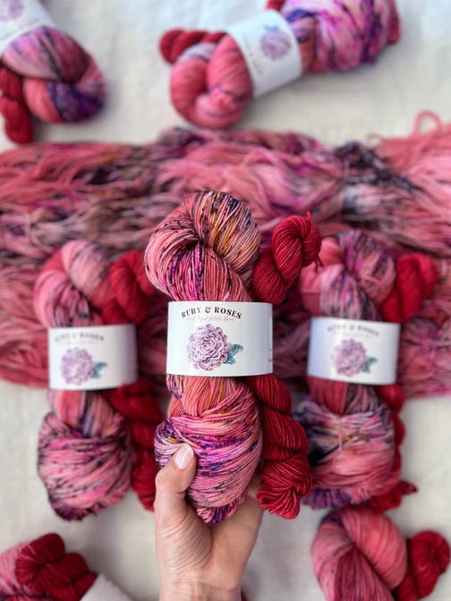 Ruby and Roses Soft Rose Sock Set