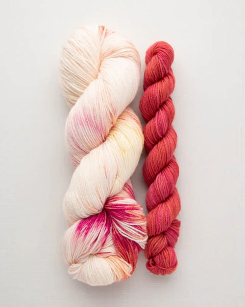 Sweet Georgia; sock set; rose canyon;