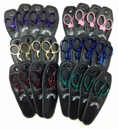 Bryspun Matte Black Premium Scissors; Premium Knitting Scissors
