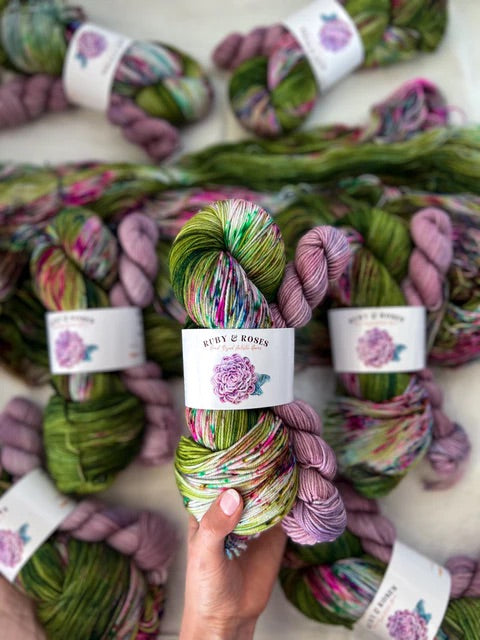 Ruby and Roses Soft Rose Sock Set