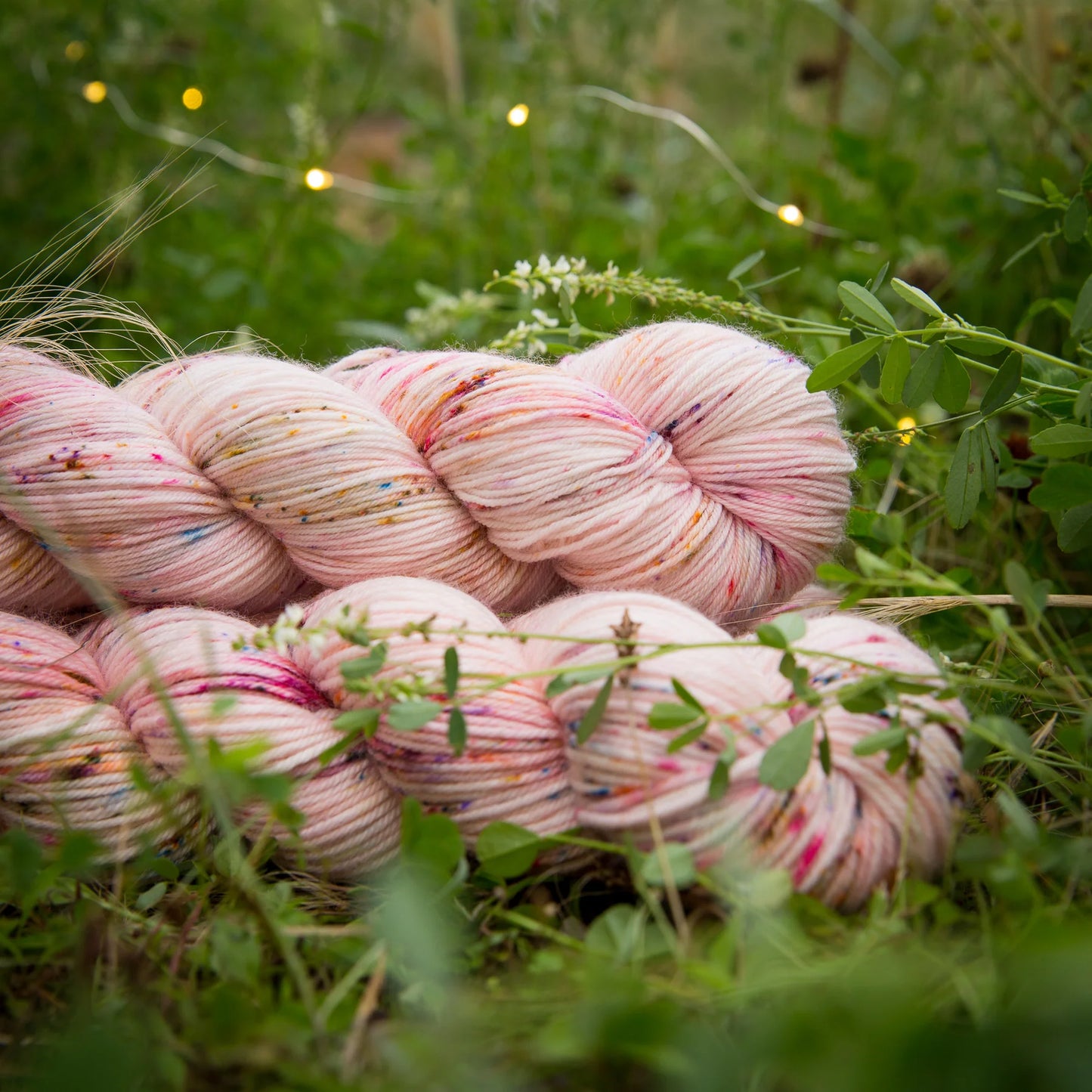 bad sheep yarn; fingering; wildflower patch;