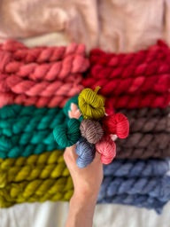 Ruby and Roses Soft Rose Yarn-ary Flight No. 4 Mini-Skeins Set