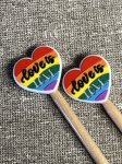 Minnie & Purl; Stitch Stoppers; love is love;