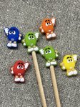 Minnie & Purl; Stitch Stoppers; M&M's;